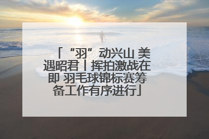 “羽”动兴山 美遇昭君丨挥拍激战在即 羽毛球锦标赛筹备工作有序进行