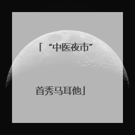 “中医夜市”首秀马耳他