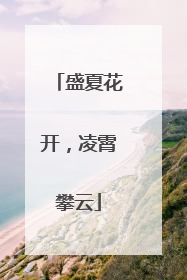 盛夏花开，凌霄攀云