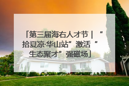 第三届海右人才节｜“拾夏凉·华山站”激活“生态聚才”强磁场