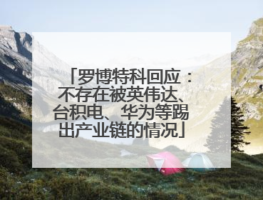罗博特科回应：不存在被英伟达、台积电、华为等踢出产业链的情况
