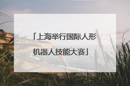 上海举行国际人形机器人技能大赛