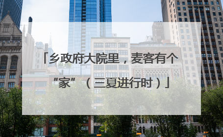 乡政府大院里，麦客有个“家”（三夏进行时）