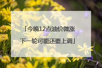 今晚12点油价微涨 下一轮可能还要上调