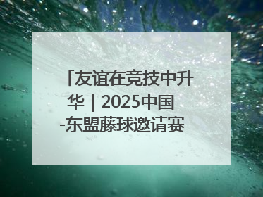 友谊在竞技中升华｜2025中国-东盟藤球邀请赛开赛 贵州惠水燃动“空中芭蕾”