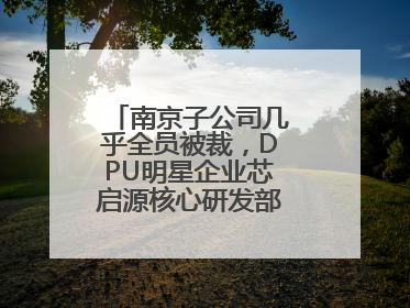 南京子公司几乎全员被裁，DPU明星企业芯启源核心研发部门已人去楼空