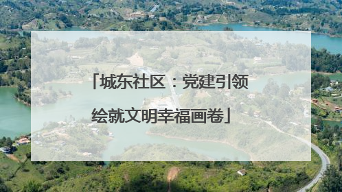 城东社区：党建引领绘就文明幸福画卷