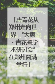 唐青花从郑州走向世界 “大唐・青花瓷学术研讨会”在郑州圆满举行