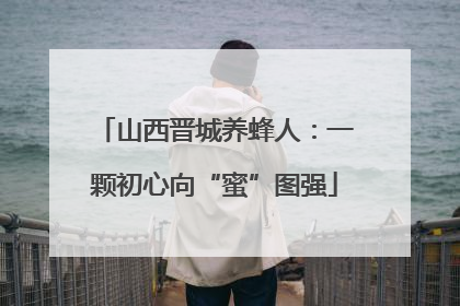 山西晋城养蜂人：一颗初心向“蜜”图强