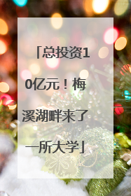 总投资10亿元！梅溪湖畔来了一所大学
