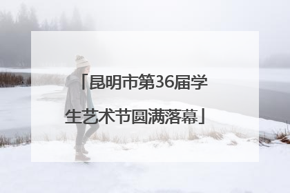 昆明市第36届学生艺术节圆满落幕