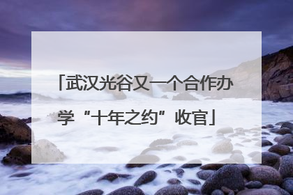 武汉光谷又一个合作办学“十年之约”收官