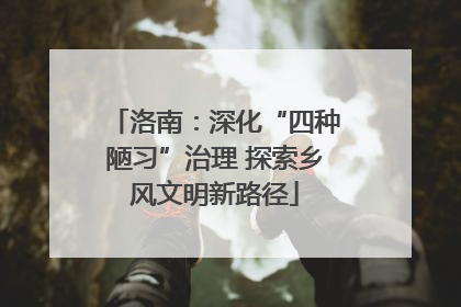 洛南：深化“四种陋习”治理 探索乡风文明新路径