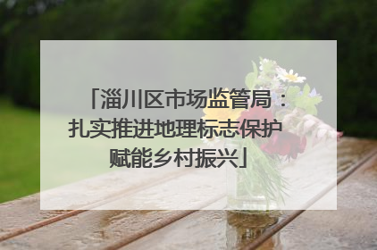 淄川区市场监管局：扎实推进地理标志保护 赋能乡村振兴