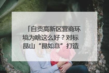 自贡高新区营商环境为啥这么好？对标昆山“昆如意”打造自贡“高兴办”｜美好生活有“盐”味