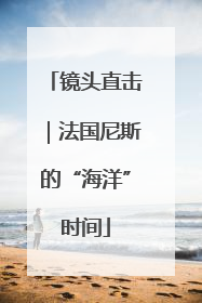 镜头直击｜法国尼斯的“海洋”时间