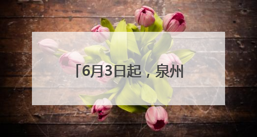 6月3日起，泉州市区南环路、黄龙南大道交通限制！